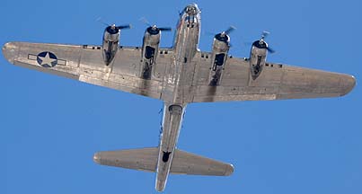 Boeing B-17G Flying Fortress N9323Z Sentimental Journey, Falcon Field, April 2, 2011